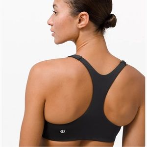 In Alignment Racerback Lululemon Bra Black Size 10
